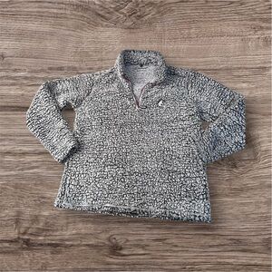POOK yeti SHERPA 1/4 Zip Sweater Mens XL Sasquatch Ski Trip Hiking Outdoors SOFT
